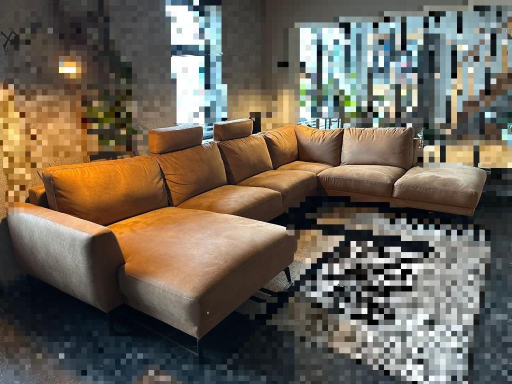 Grote U-vormige bank van Xooon, Ophalen, Zo goed als nieuw, Overige materialen, 300 cm of meer