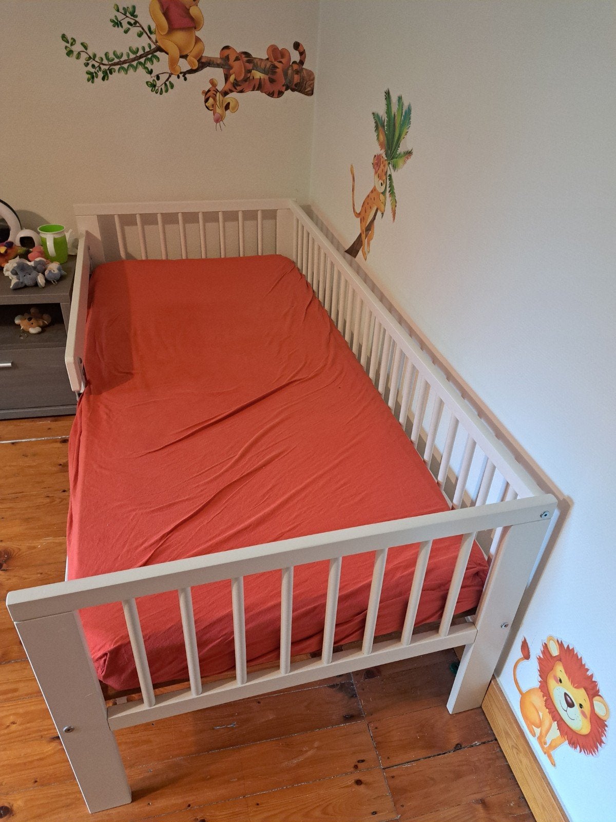 Lit ikea gulliver 160x70cm, Utilisé, 160 à 180 cm, 70 à 85 cm, Matelas