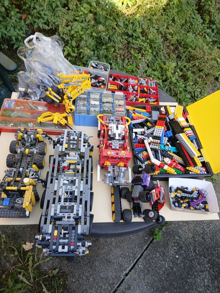 Grand lot Lego Technic, Enfants & Bébés, Enlèvement ou Envoi, Lego, Utilisé, Technic