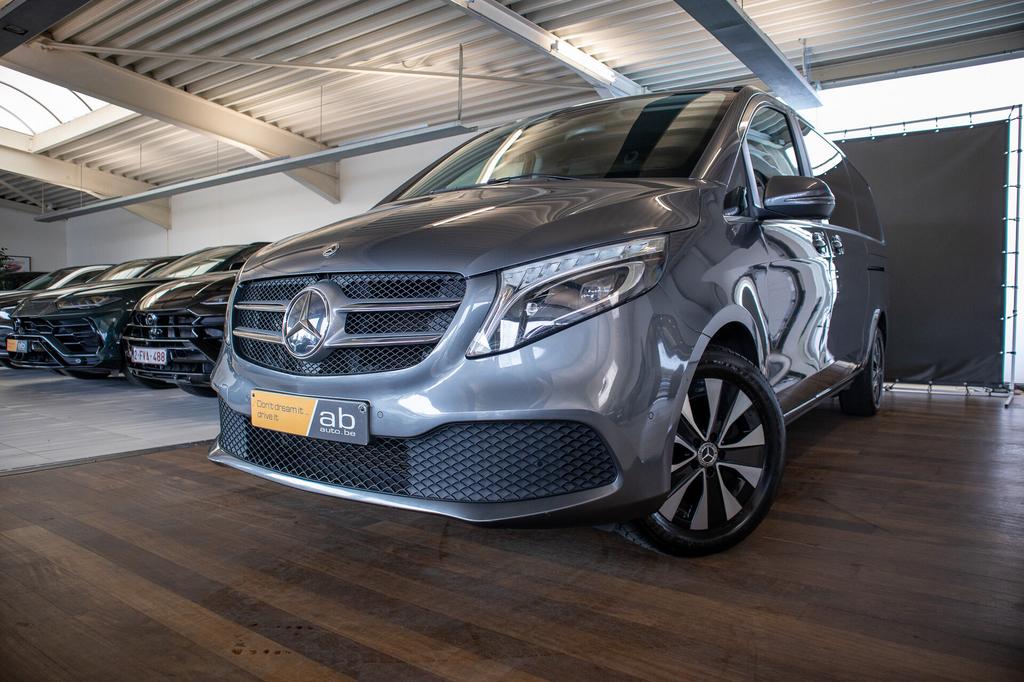 Mercedes-Benz V 300 4Matic LICHTE VRACH, DUBBEL CABINE, CAM, Autos, Camionnettes & Utilitaires, Argent ou Gris, Achat, Euro 6