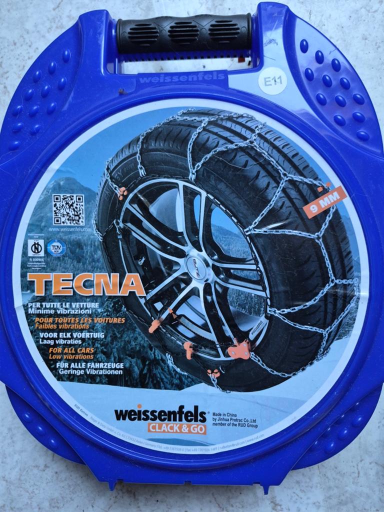 Weissenfels tecna sneeuwkettingen 16-17-18-19inch, Auto diversen, Sneeuwkettingen, Ophalen