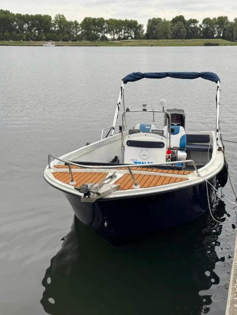 Console boot met Trailer | 150pk | HighFive schroef, Watersport en Boten, Motorboten en Motorjachten, Gebruikt, Polyester, Benzine