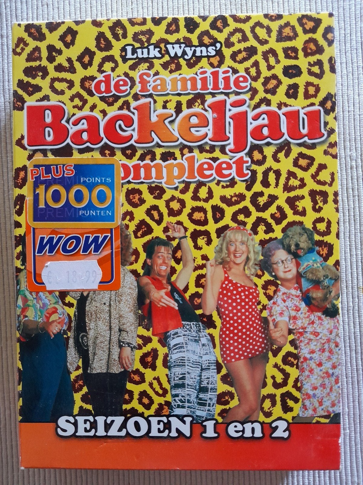 De familie Backeljau, seizoen 1 , 2 en 3, Cd's en Dvd's, Alle leeftijden, Boxset, Ophalen of Verzenden, Zo goed als nieuw