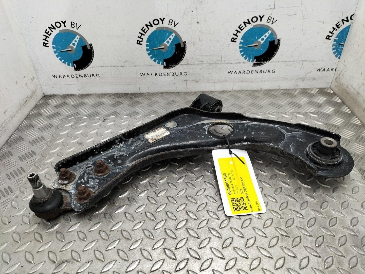 PEUGEOT 308 GT-LINE DRAAGARM ONDER LV 9820381680, 9846329780, Autos : Pièces & Accessoires, Enlèvement ou Envoi, Utilisé, ARN reconnu