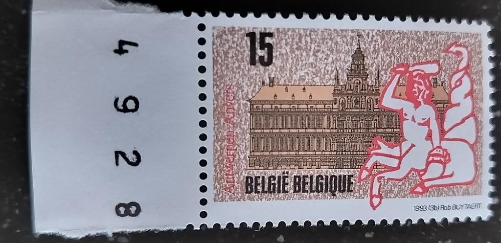 Timbre de Belgique non estampillé, Enlèvement ou Envoi