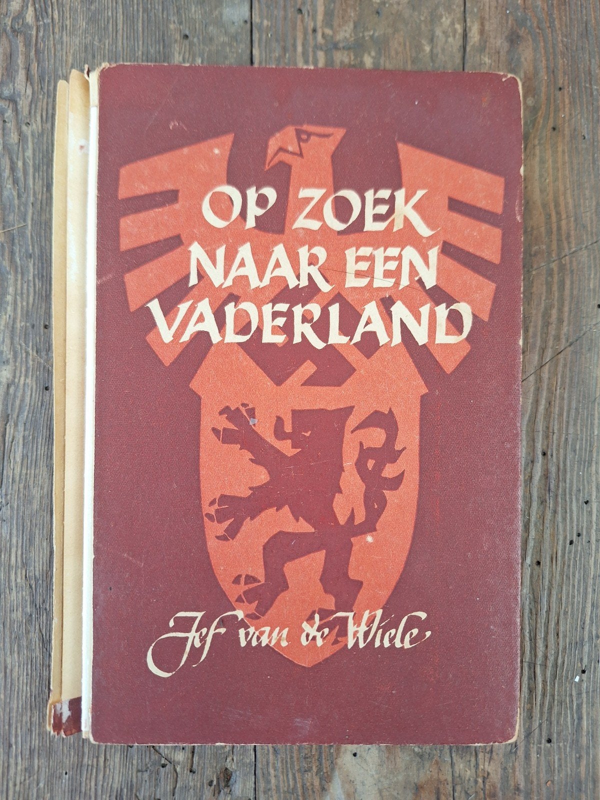 Op zoek naar een vaderland Jef van de Wiele, Boeken, Ophalen of Verzenden