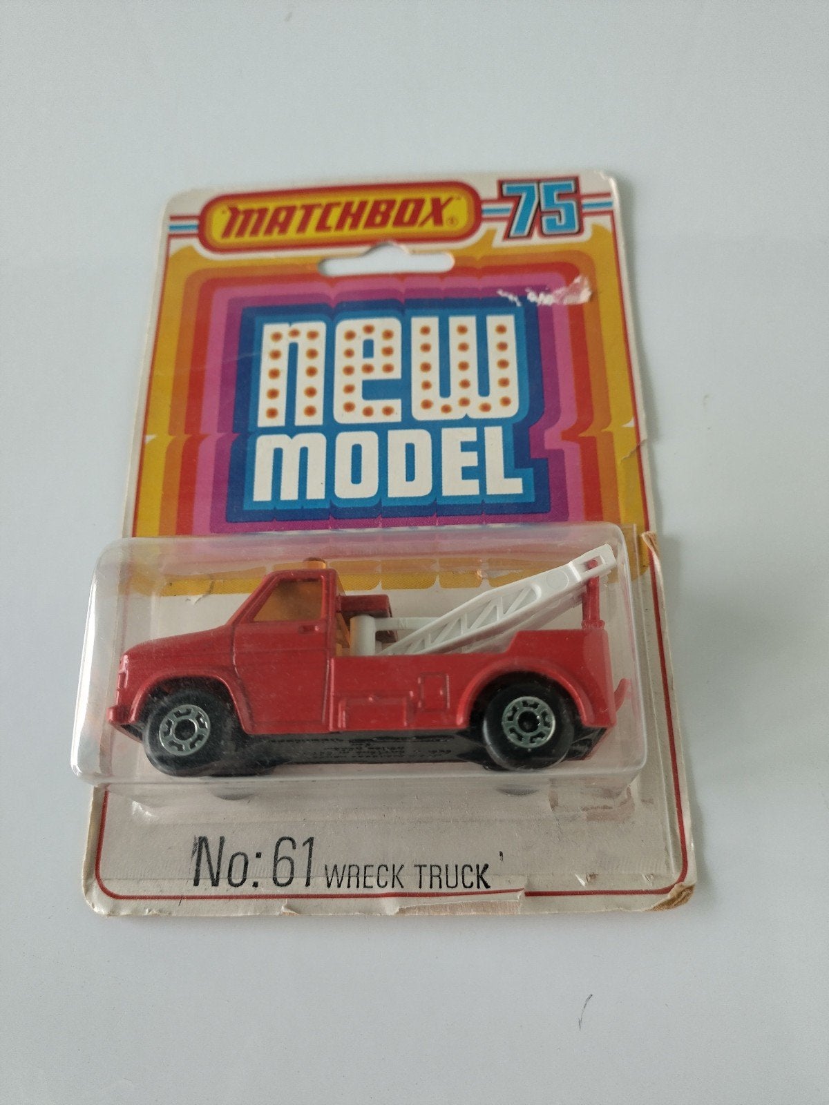 Vintage Matchbox Wreck Truck AFHALING LEES BESCHRIJVING, Enlèvement, Neuf, Voiture, Matchbox