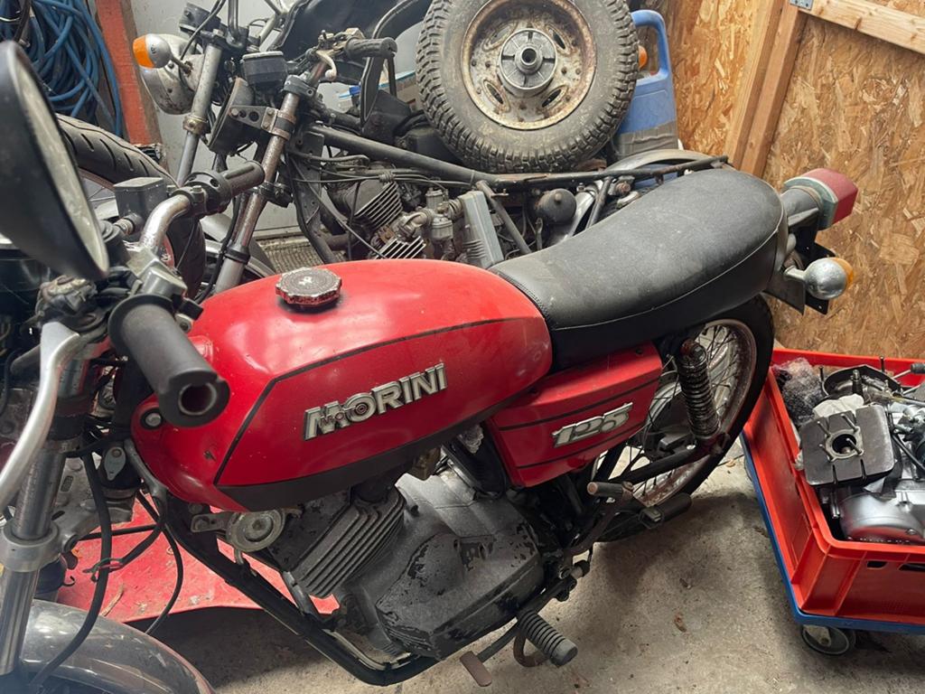 2 morini 125 cc, Motos, Enlèvement