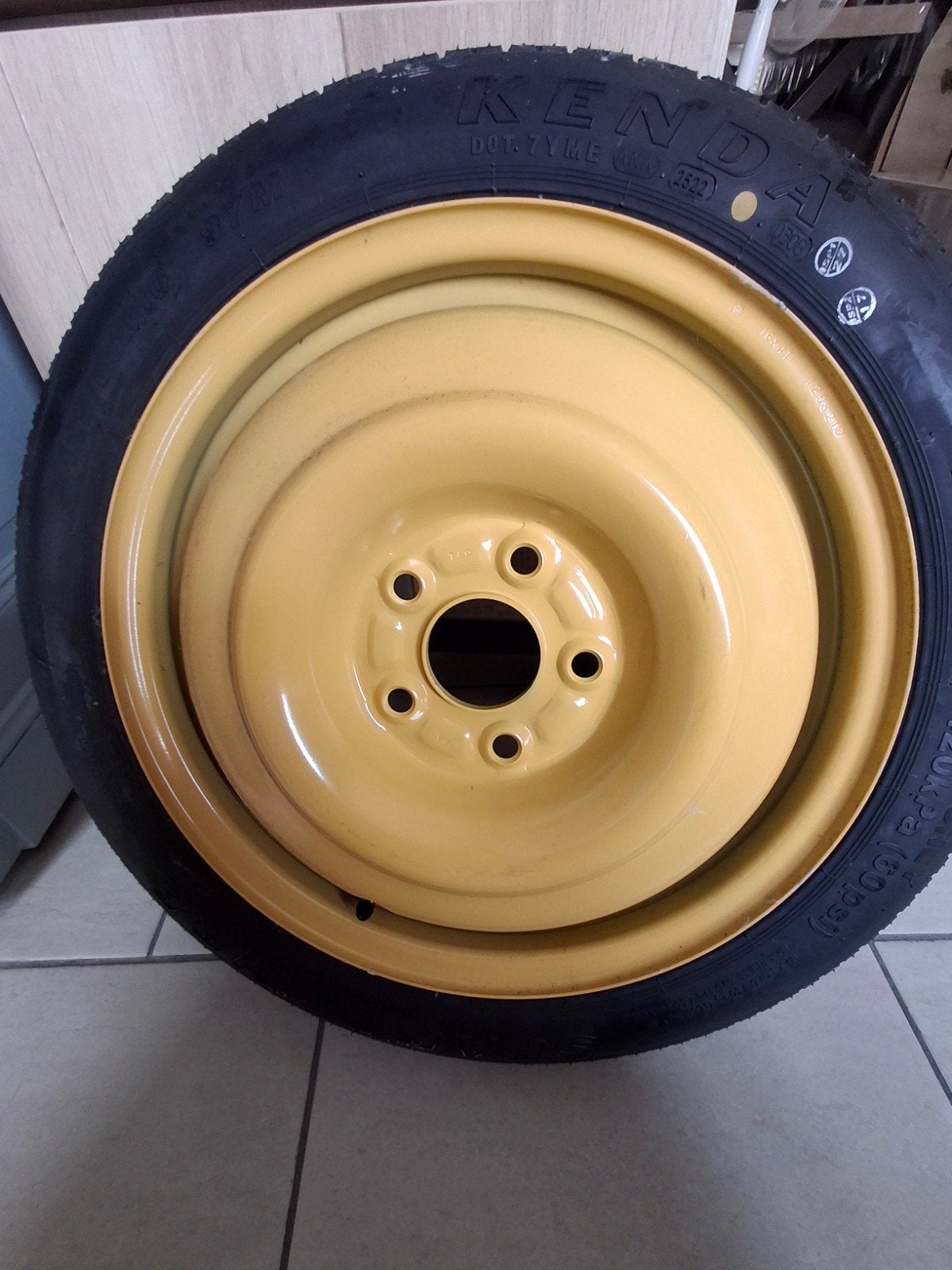 Honda reservewiel, Ophalen, Honda