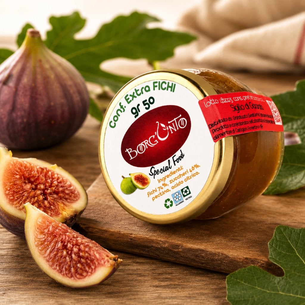 Ambachtelijke vijgenjam — Borgunto (50 g), Diversen, Levensmiddelen, Ophalen of Verzenden