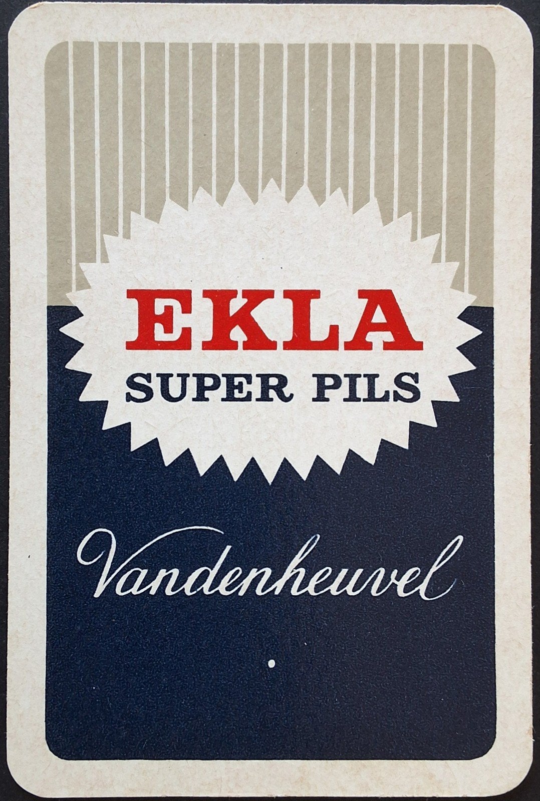 1 Speelkaart  Vandenheuvel, Collections, Enlèvement ou Envoi
