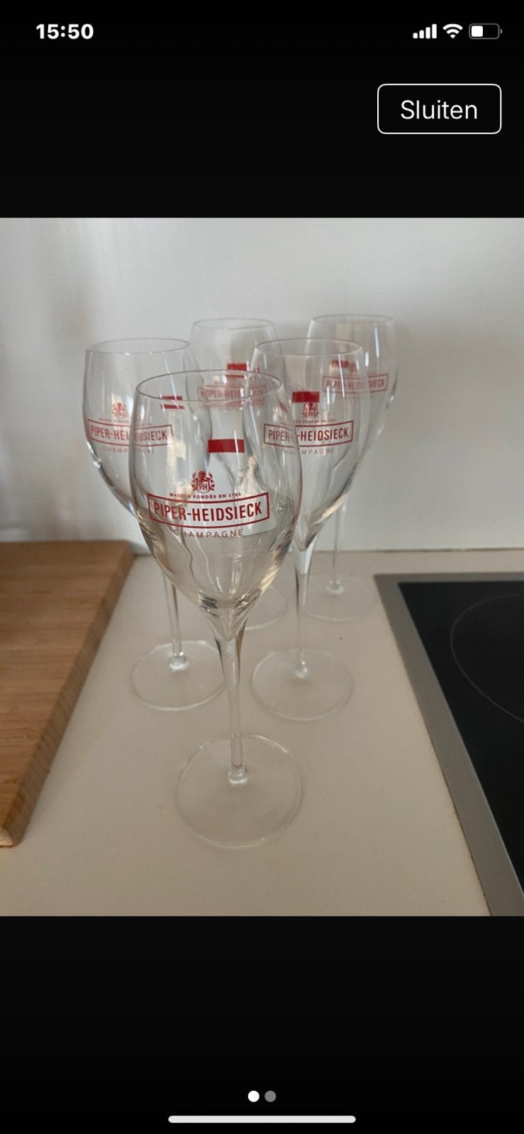 Piper-Heidsieck, Verzamelen, Ophalen of Verzenden, Zo goed als nieuw