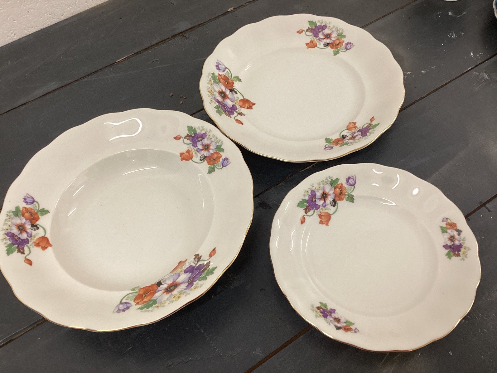 12 delig servies, Antiek en Kunst, Antiek | Servies los, Ophalen