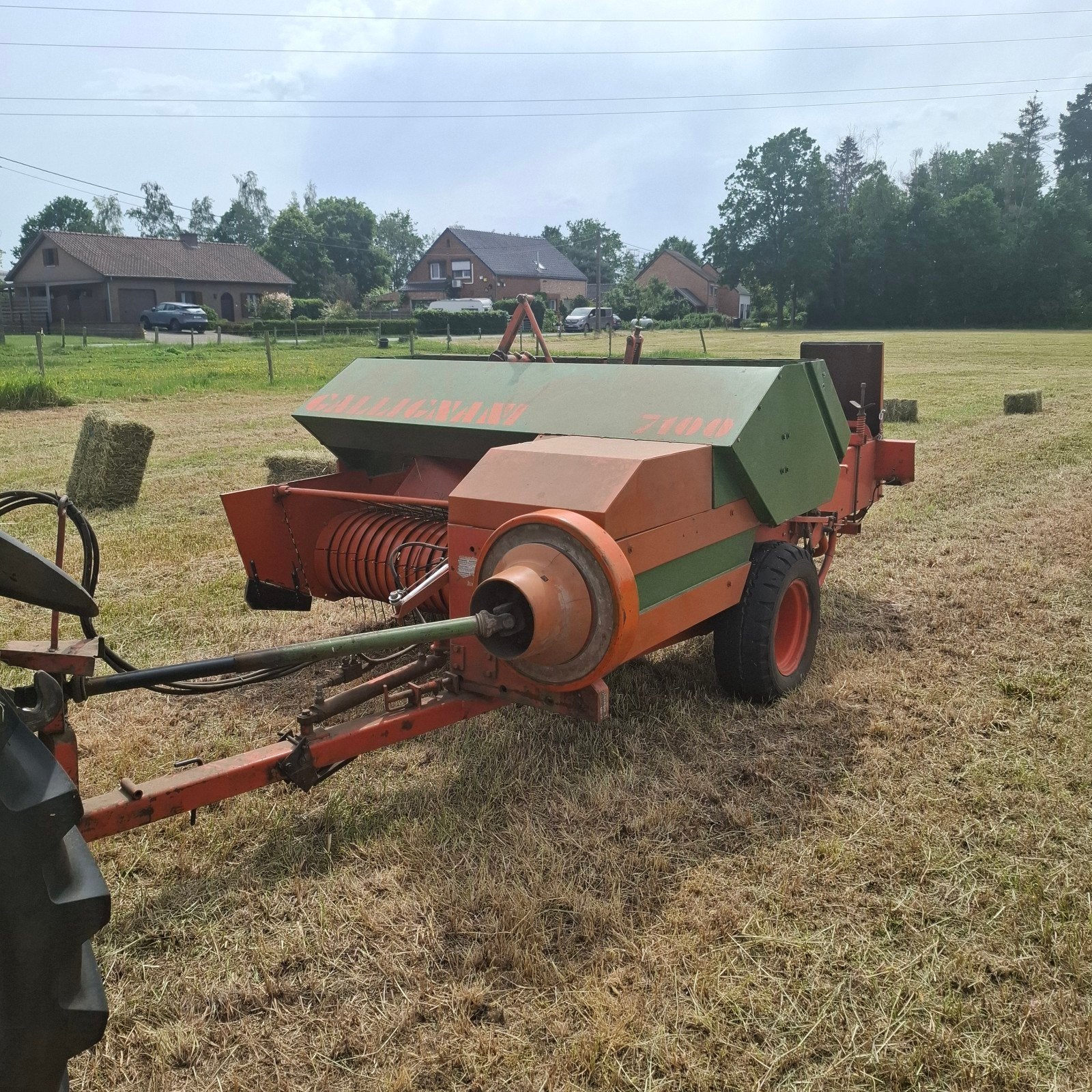 Gallignani 7100 kleine pakken pers, kleine balen pers hooi p, Zakelijke goederen, Ophalen