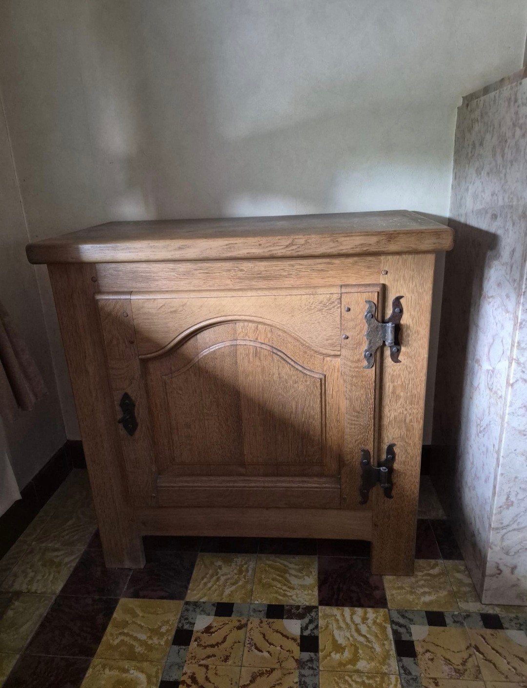 kleine eiken kast, Antiek en Kunst, Ophalen
