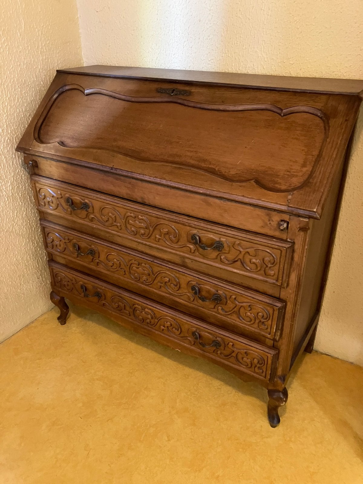 Armoire de secrétaire vintage, Maison & Meubles, Armoires | Secrétaires, Enlèvement, Comme neuf
