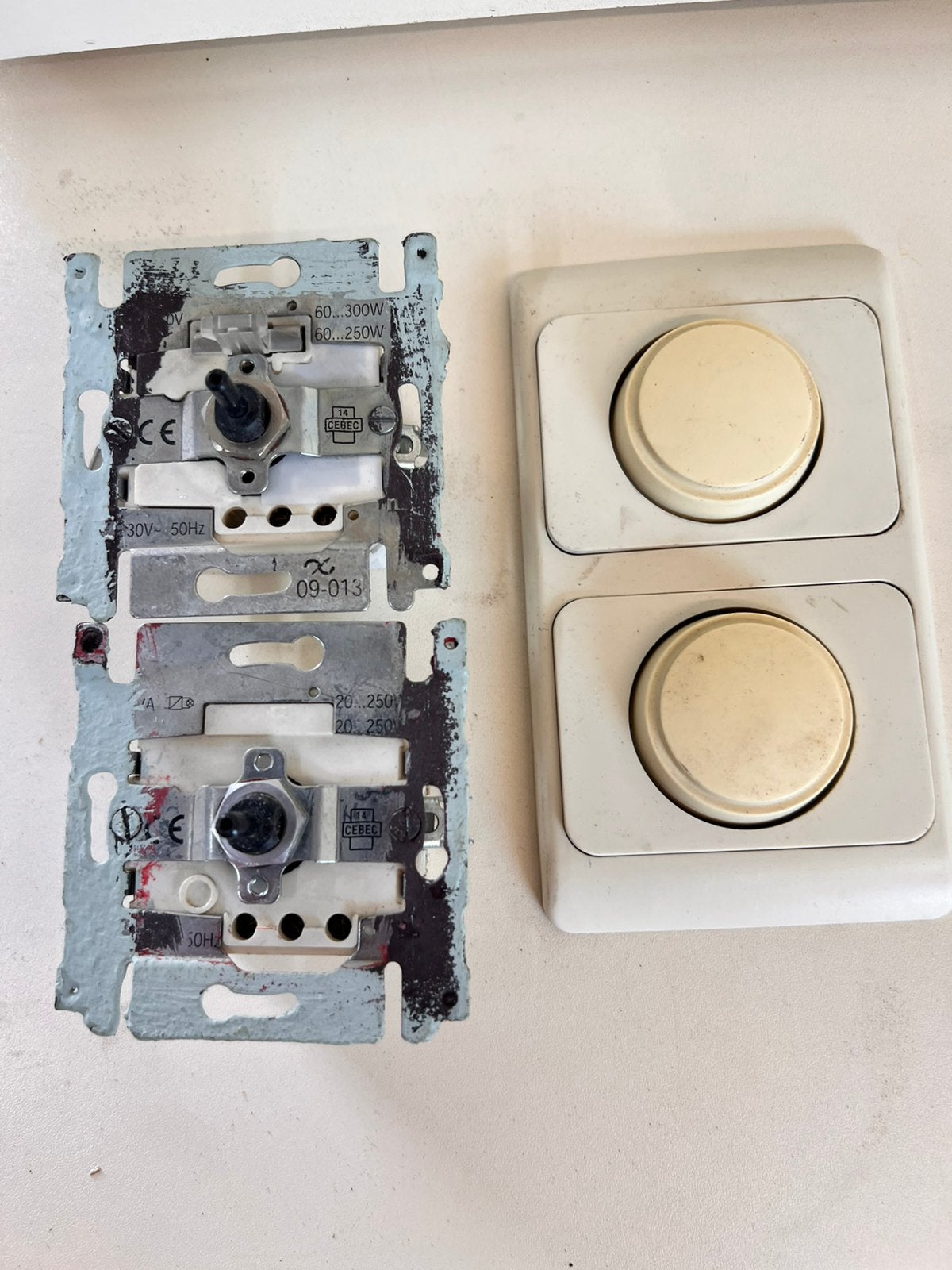 Dimmers Niko, Doe-het-zelf en Bouw, Ophalen, Gebruikt