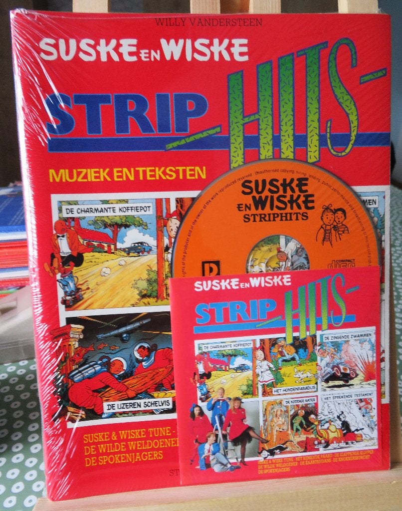 Suske en Wiske strip hits met cd, Enlèvement ou Envoi, Neuf
