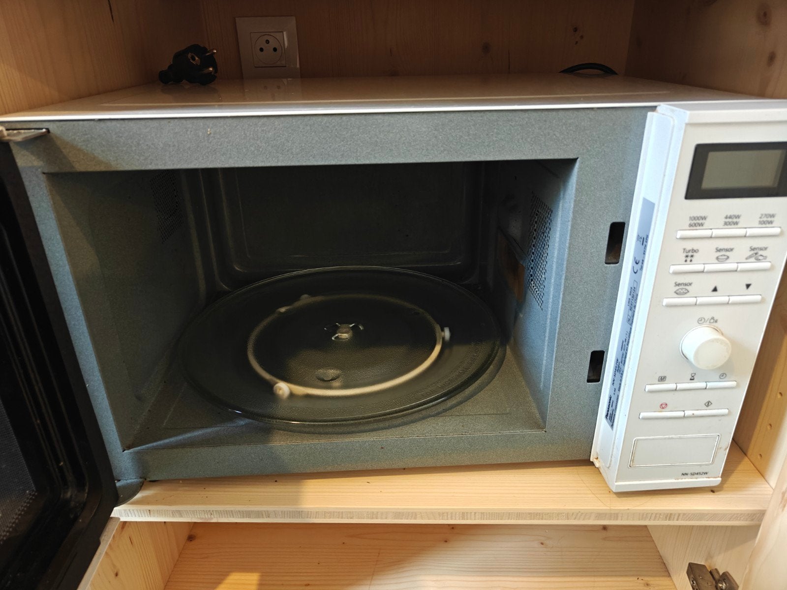 microgolfoven, Enlèvement, Micro-ondes