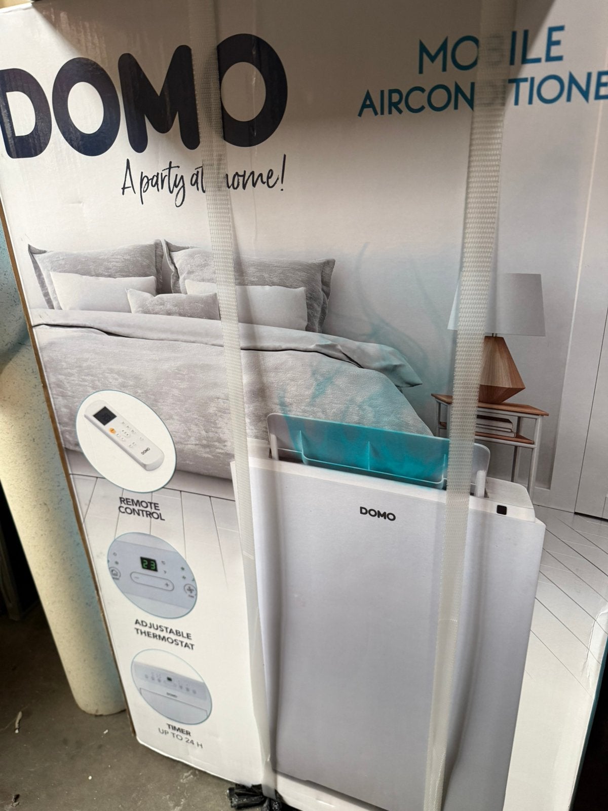 Airco Domo, Moins de 60 m³, Enlèvement, Classe énergétique A ou plus économe, Neuf