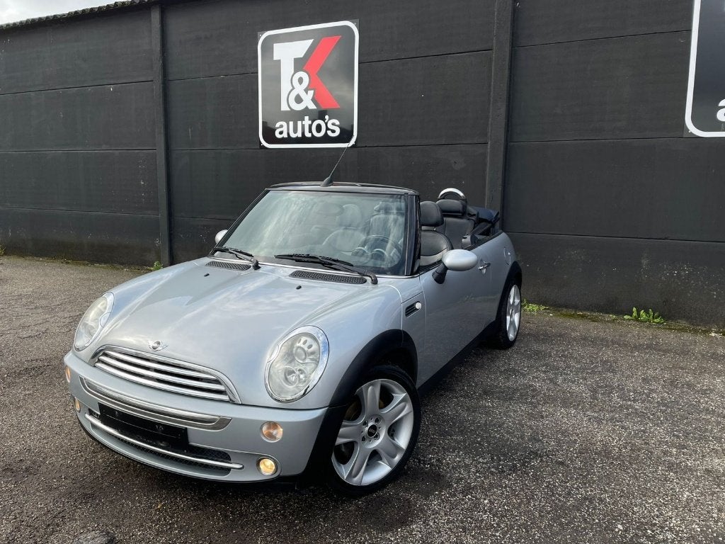 Mini Cooper Cabrio 1.6i, Auto's, Cabriolet, Bedrijf, Handgeschakeld, Cabrio