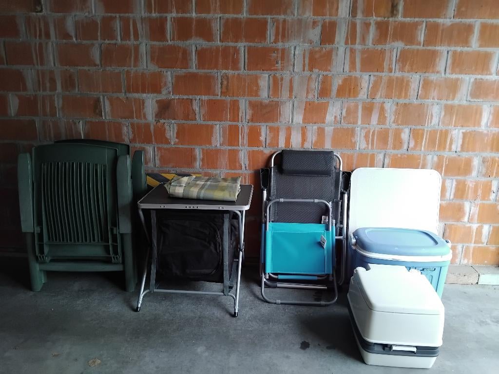 Allerlei kampeergerief., Caravans en Kamperen, Kampeeraccessoires, Ophalen, Gebruikt