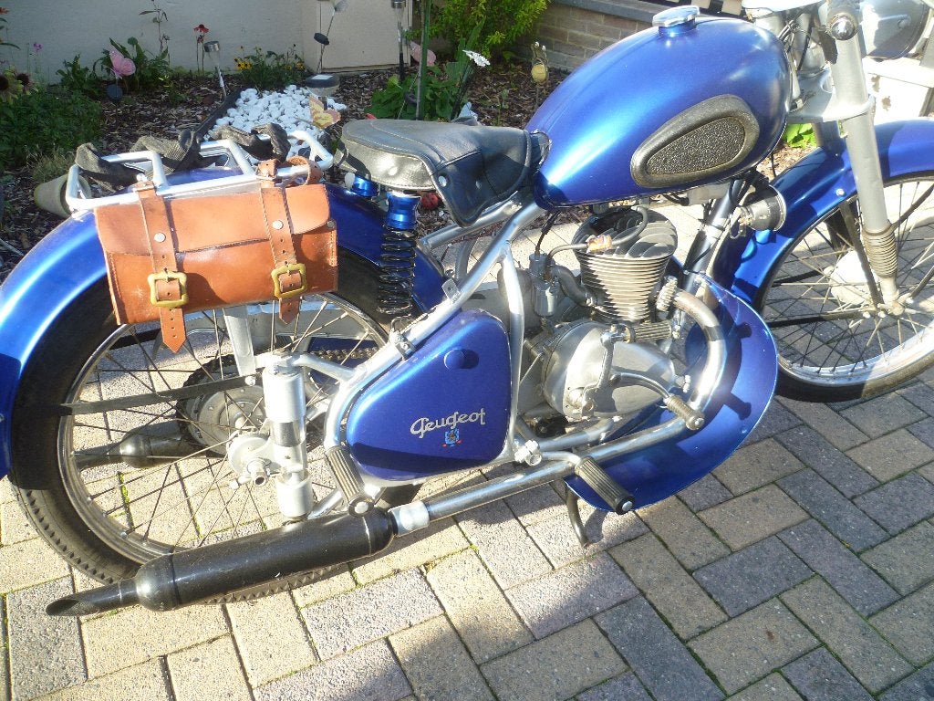 peugiot 125 cc bj 1954., Tourisme, Occasion, 125 cm³, 1 cylindre