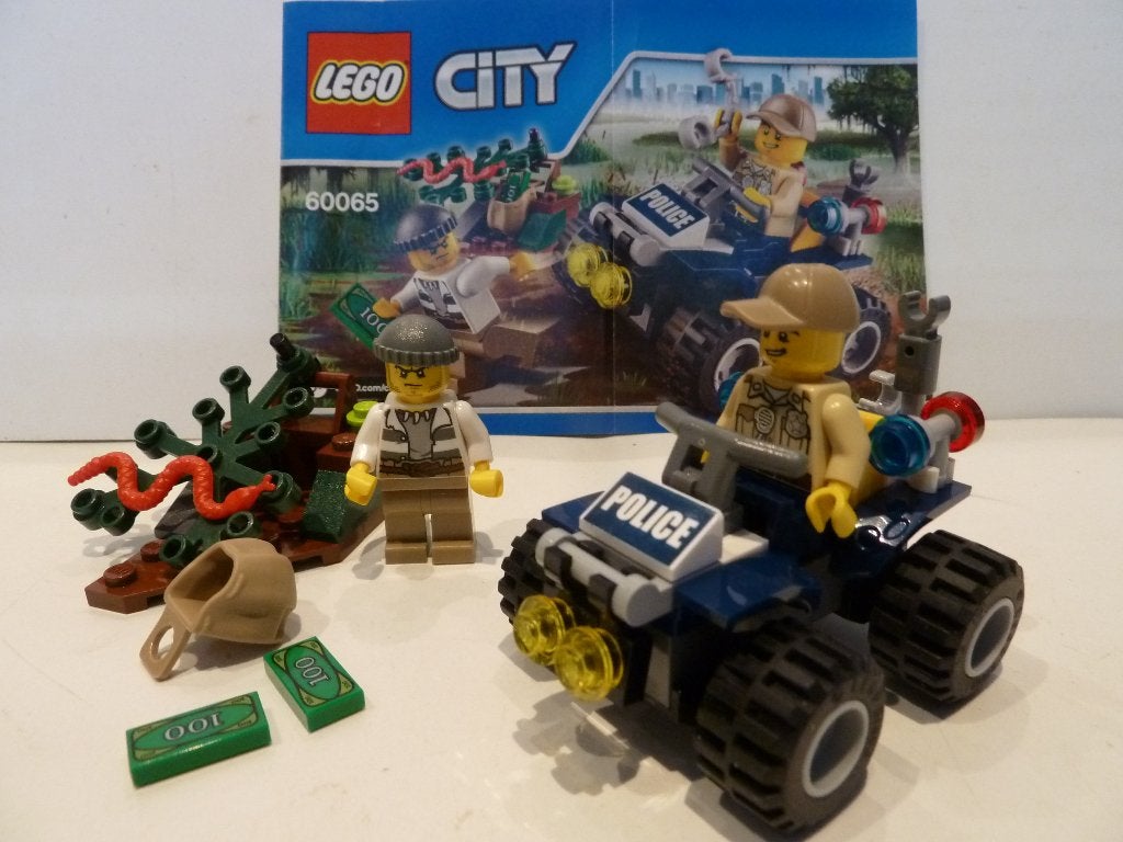 Lego City Swamp Police 60065 Quad Patrol, City, Enlèvement ou Envoi, Lego, Ensemble complet