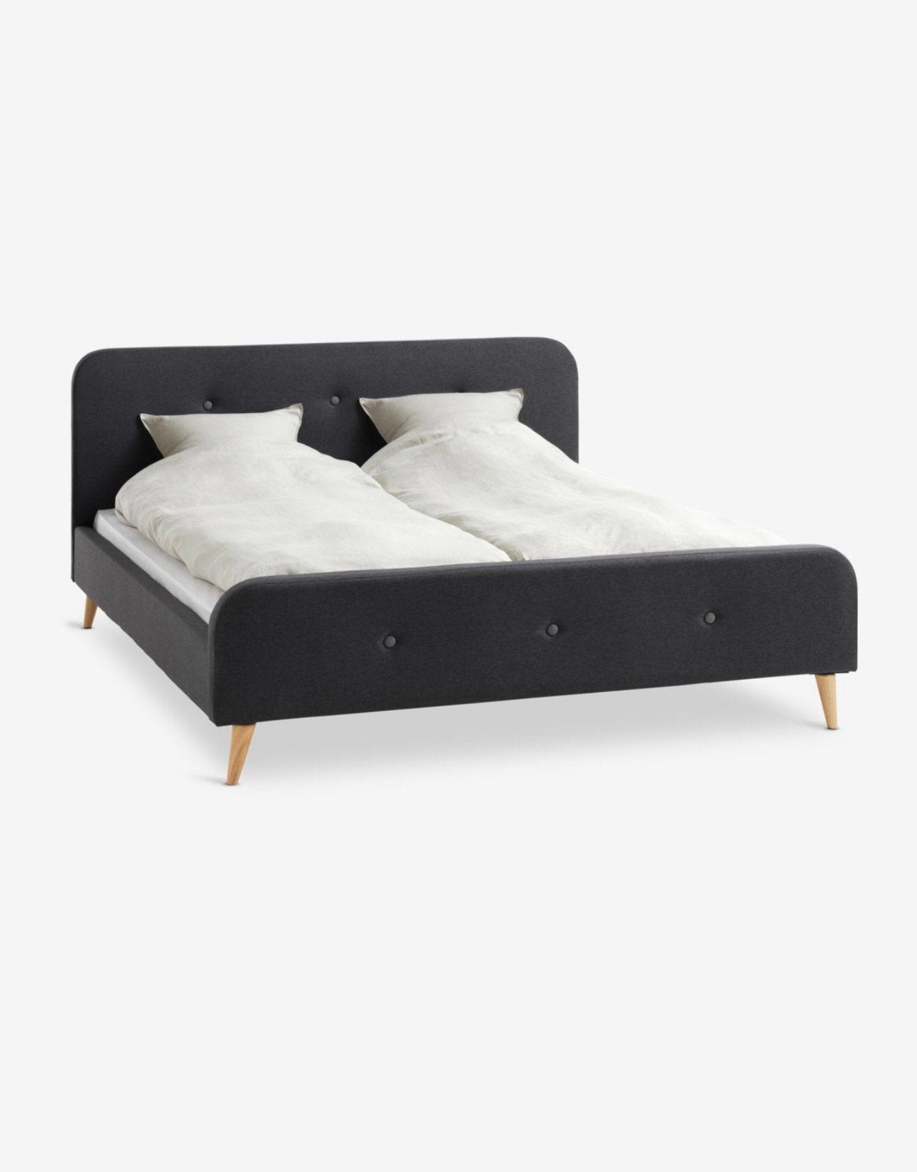Lit avec sommier (160x200)  pour 2 personnes, Enlèvement, Comme neuf, Sommier