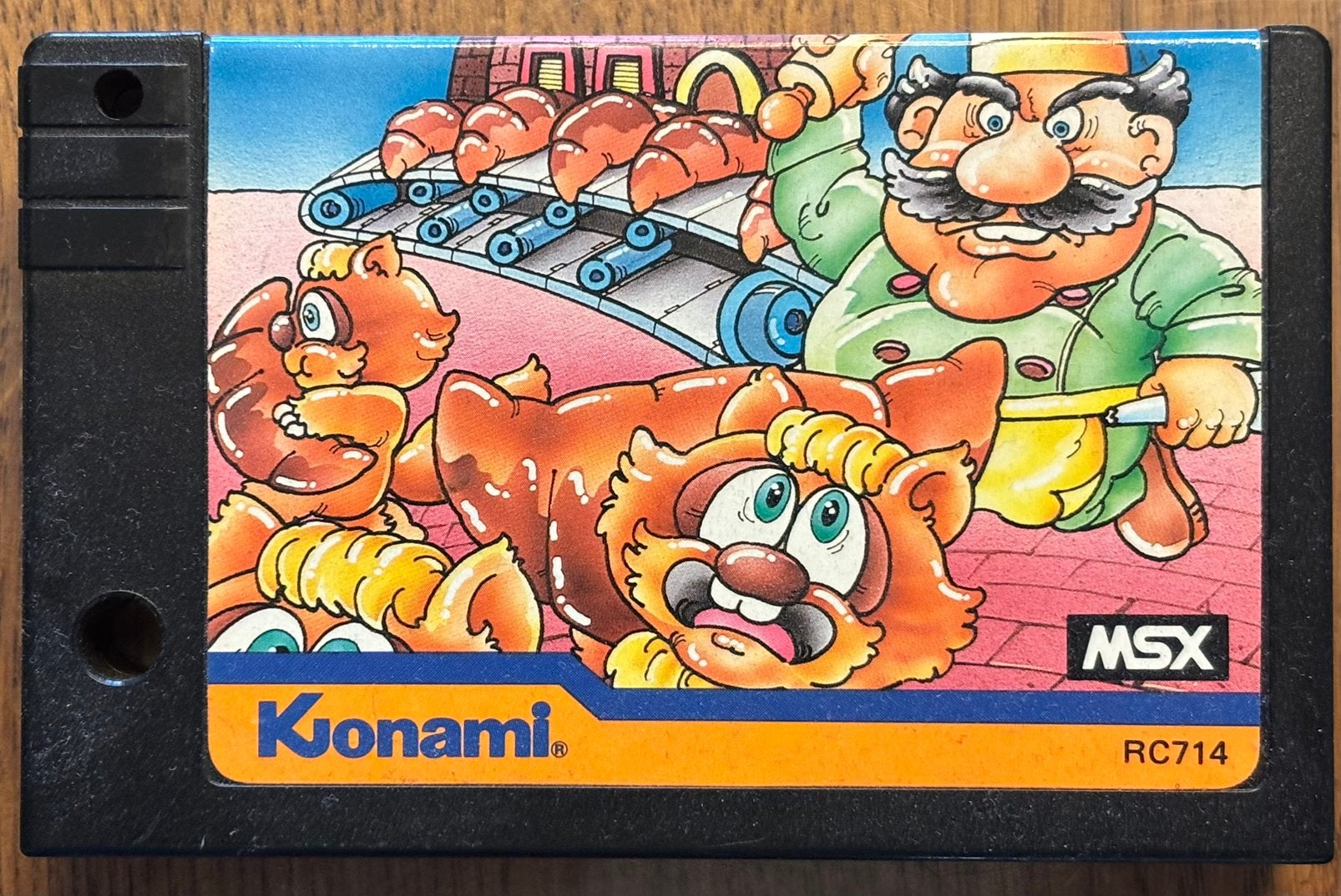 Konami Comic Bakery voor MSX computers, Consoles de jeu & Jeux vidéo, Enlèvement ou Envoi, Comme neuf