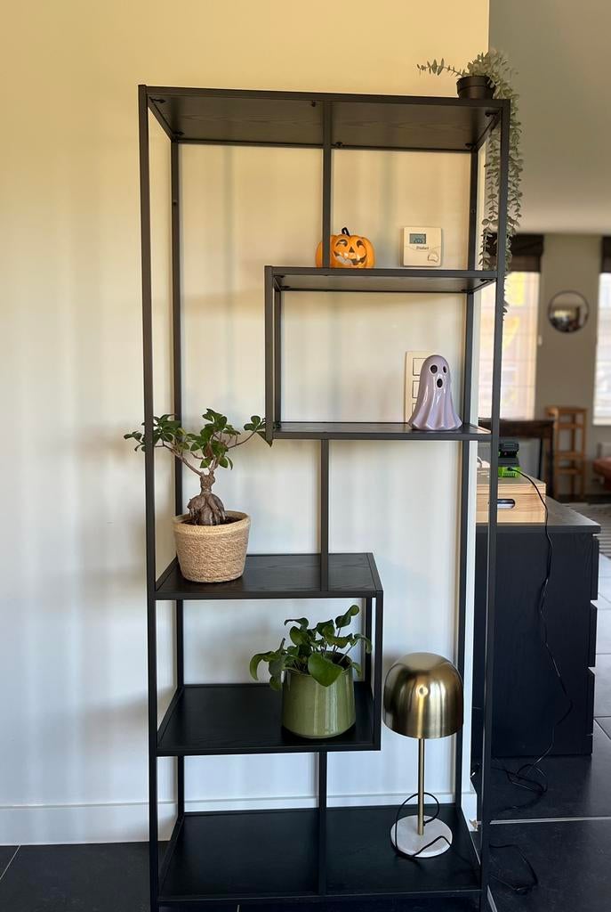 Industriële meubelset: kapstok + kast + sidetable)m, Huis en Inrichting, Woonaccessoires | Kapstokken, Ophalen, Hout