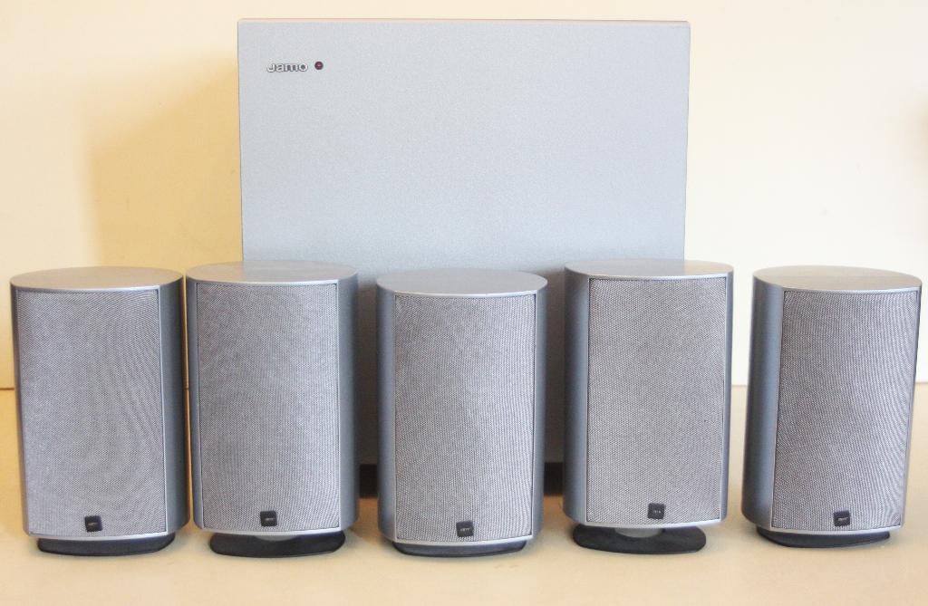 Jamo Surround Speaker Set / Subwoofer Model A 3SUB.1, Ensemble surround complet, Enlèvement ou Envoi, Comme neuf, 120 watts ou plus