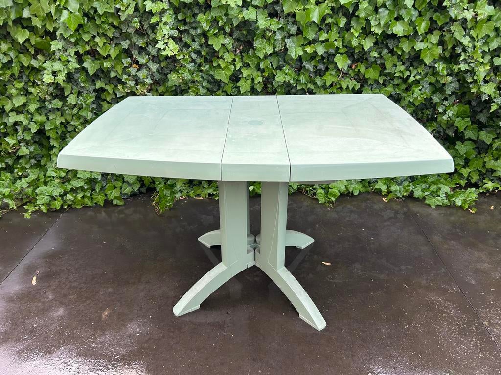 Table de jardin pliable, Enlèvement, Utilisé, Rectangulaire, Plastique