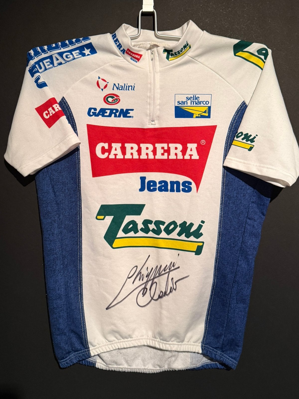 Maillot de cyclisme Carrera Chiappucci, Enlèvement ou Envoi, Comme neuf