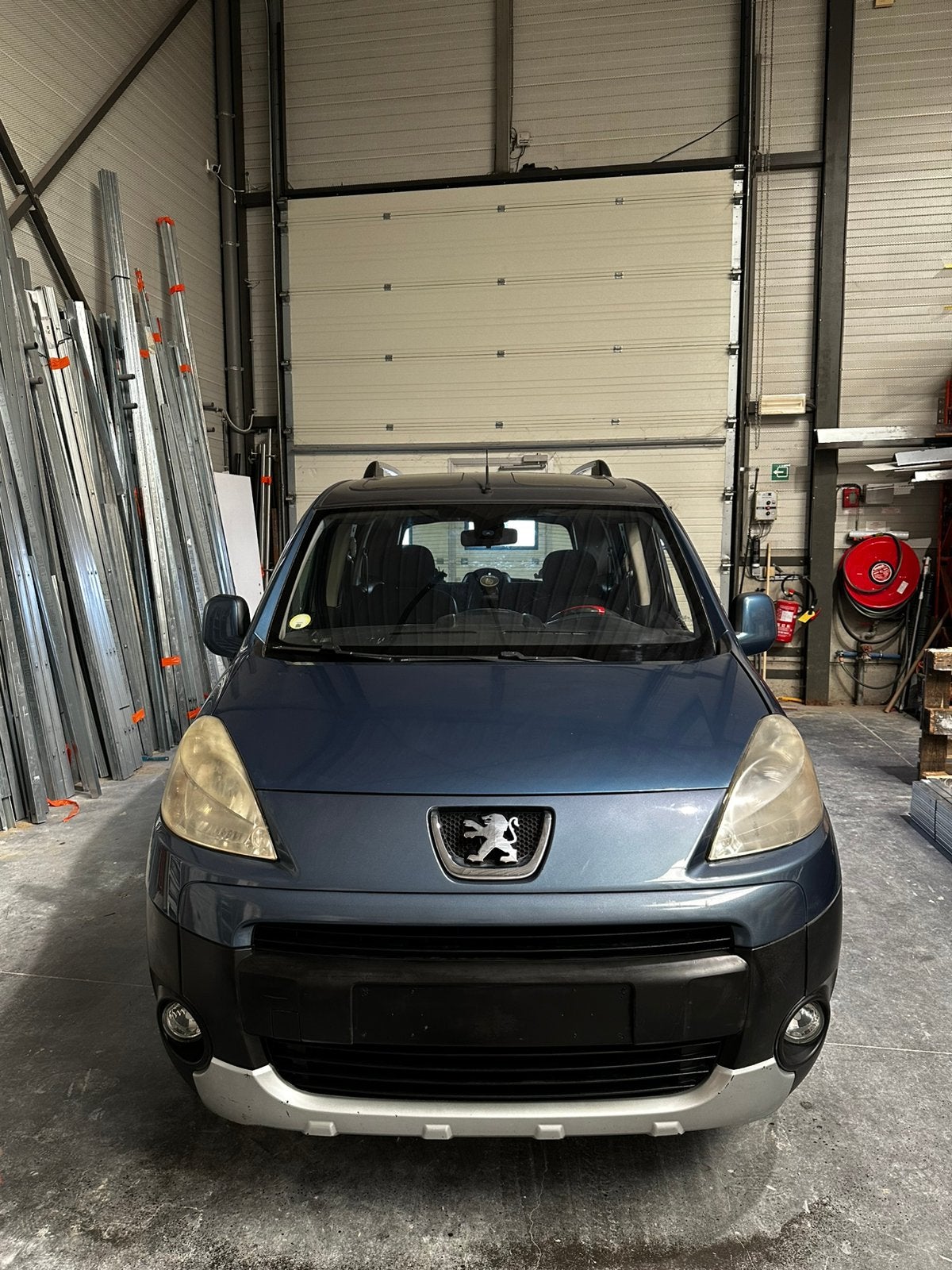 Peugeot Partner Tepee 1.6 Essence – 2008, Achat, Boîte manuelle, Barres de toit, Bleu