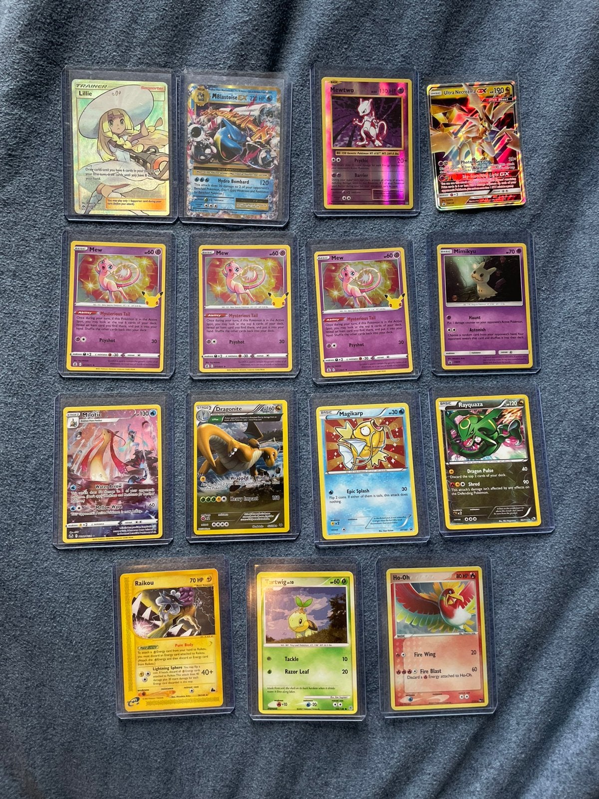 Pokemon verzameling, Ophalen of Verzenden, Zo goed als nieuw, Meerdere kaarten, Foil