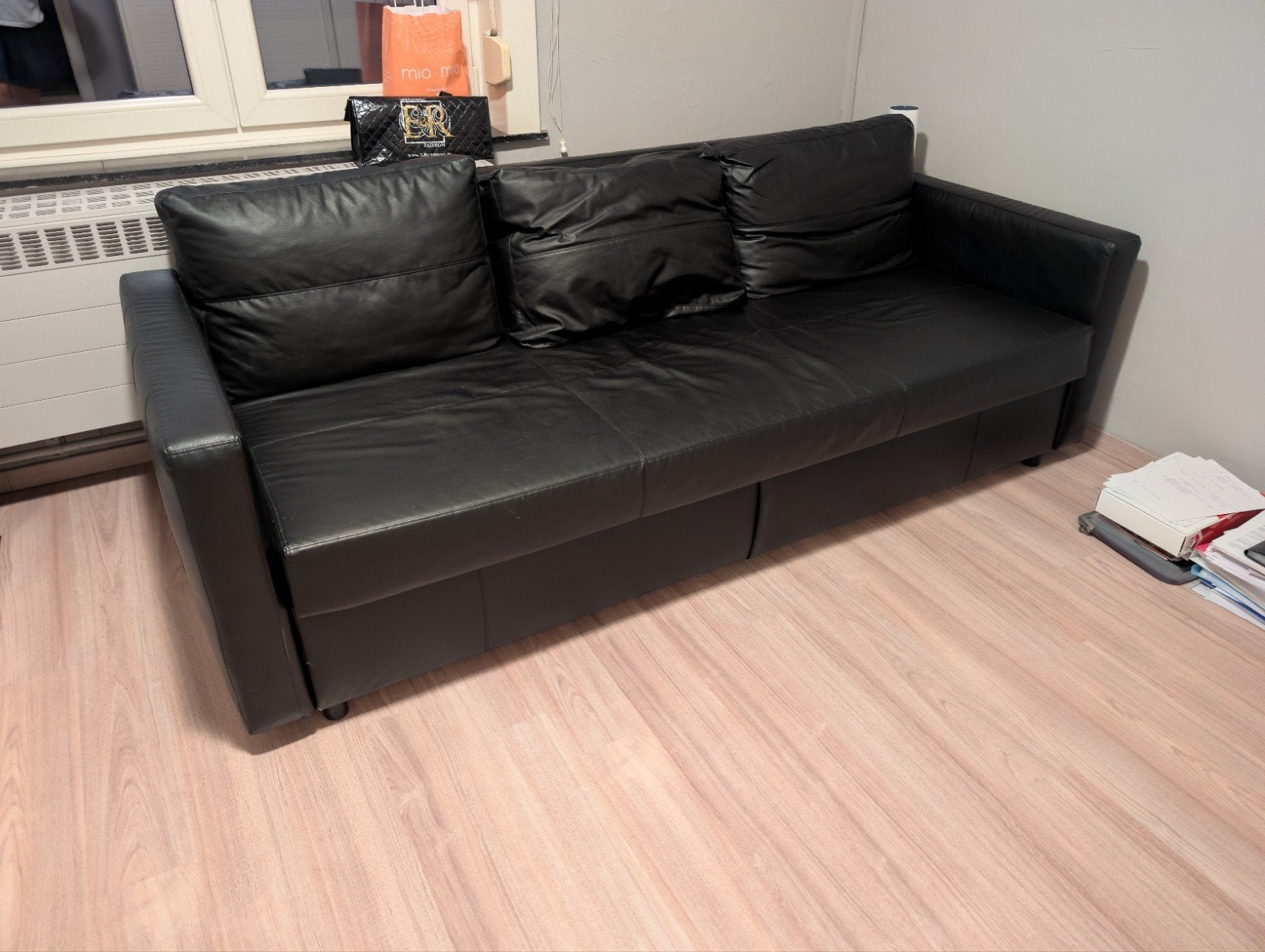 Ikea slaapzetel, Huis en Inrichting, Slaapkamer | Slaapbanken, Ophalen, Zwart