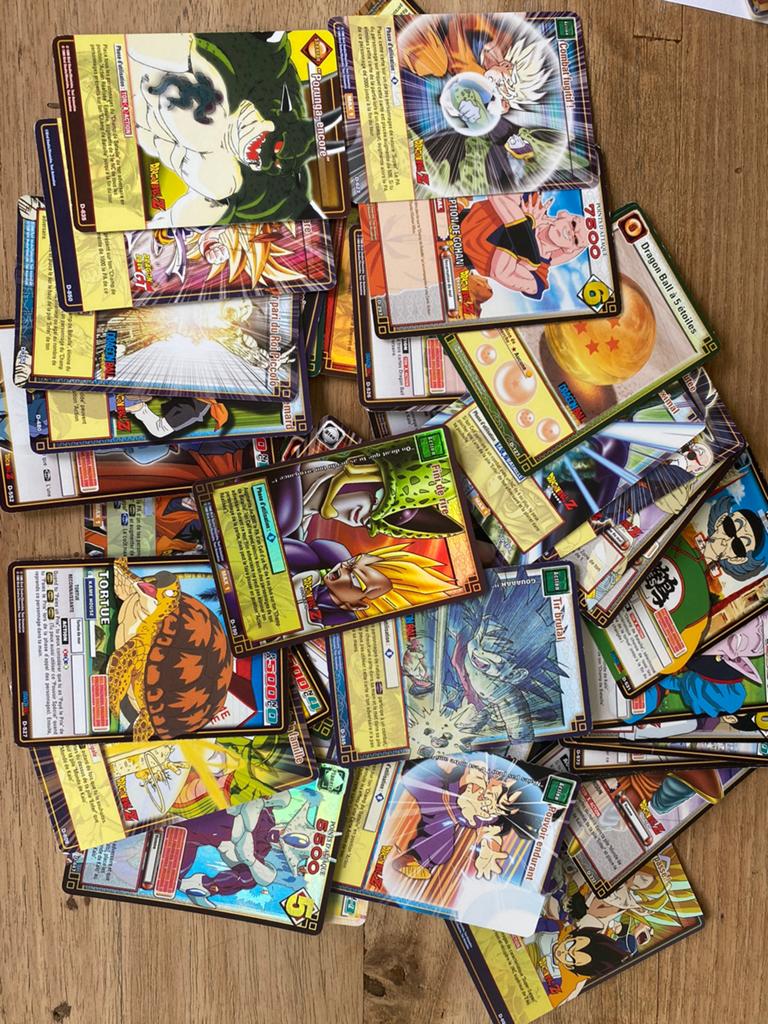 Dragon ball cartes a jouer et a collectionner, Enlèvement, Comme neuf