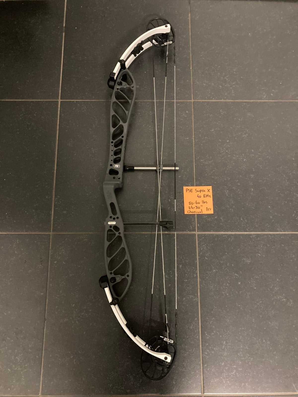 PSE Supra X 40 EM2, Sports & Fitness, Tir à l'arc, Enlèvement ou Envoi, Comme neuf
