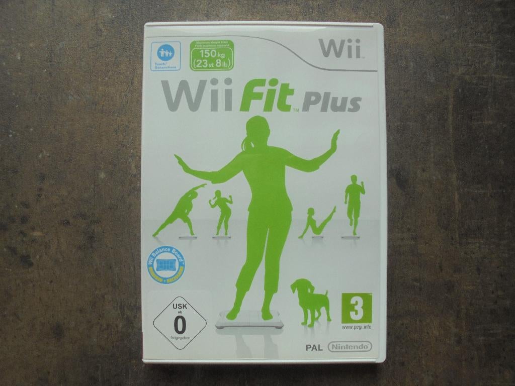 Wii Fit Plus voor Wii (zie foto's) IV, Games en Spelcomputers, Gebruikt, Verzenden, 1 speler, Vanaf 3 jaar