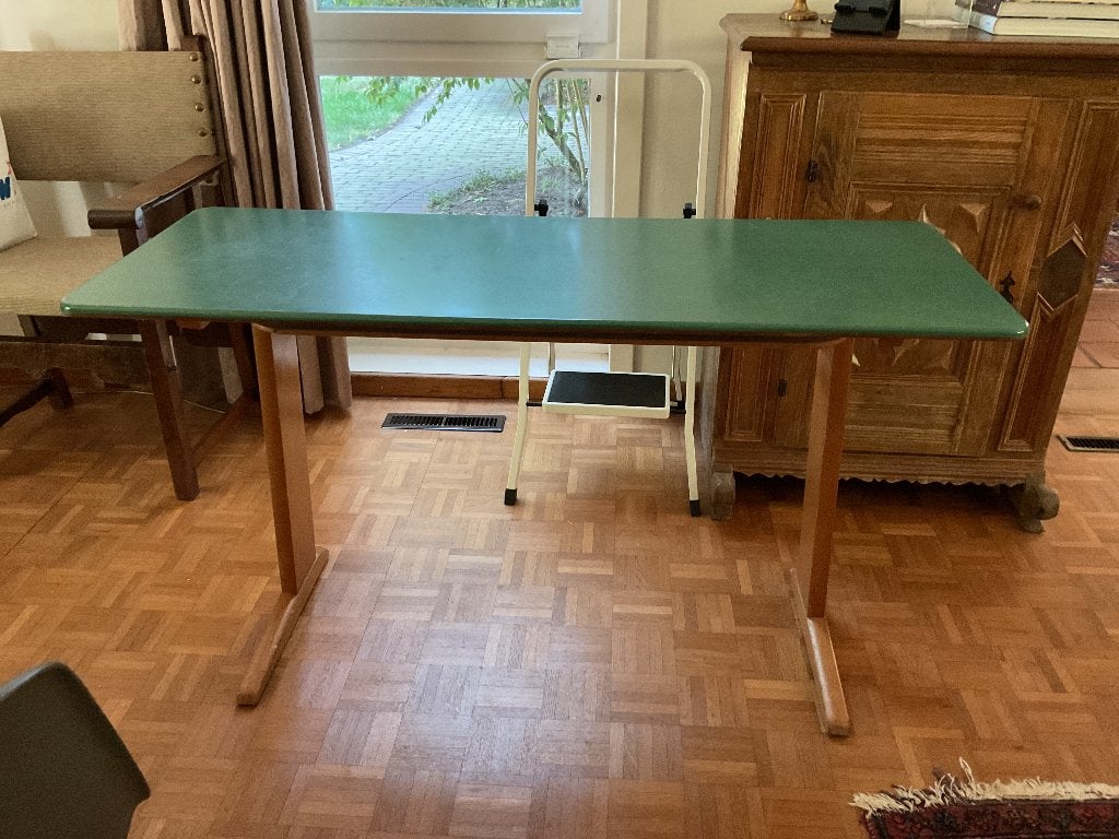 Bureau vintage, Maison & Meubles, Bureaux, Autres marques, Bureau d'écolier, 50 cm, Vintage