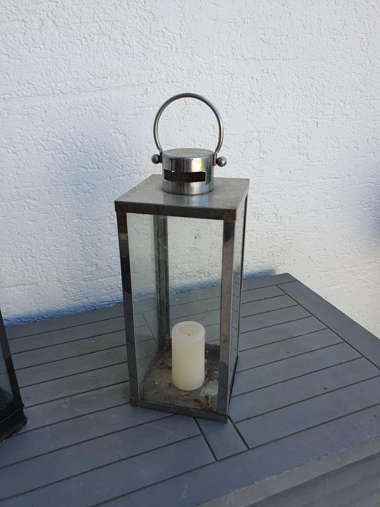 Lanternes, Ophalen, Inox