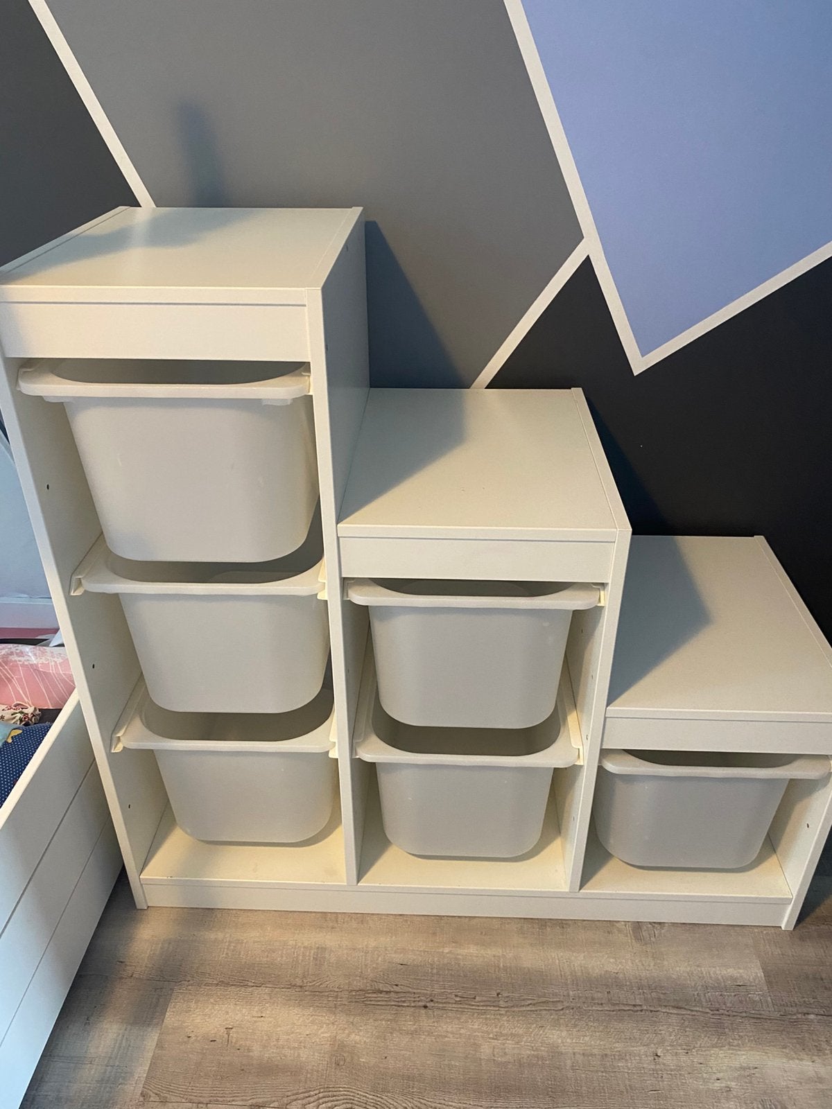 Ikea Trofast kast met bakken, Ophalen, Gebruikt, Kast, 75 tot 100 cm
