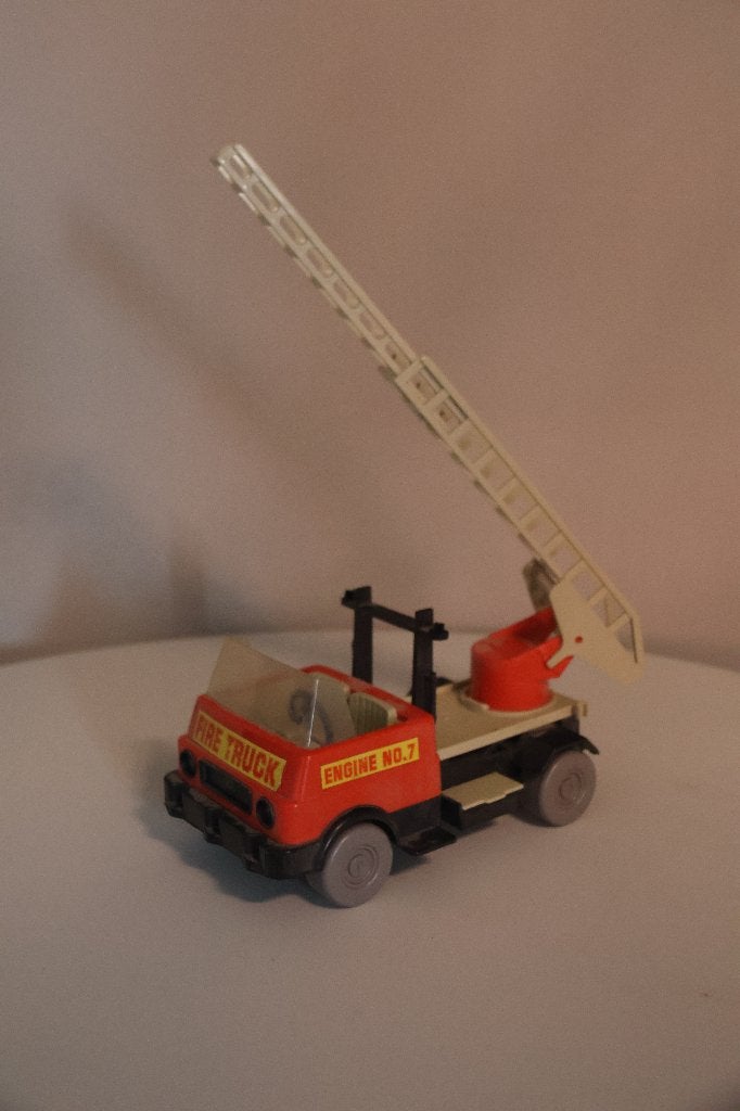 Playmobil Brandweerauto met Ladder, Ophalen, Gebruikt