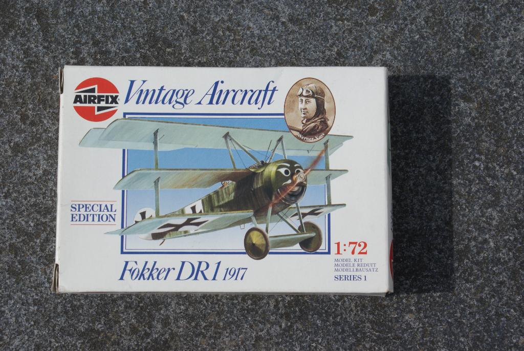 Airfix - Fokker DR1 1917 - 1/72, Autres marques, Enlèvement ou Envoi, Utilisé, 1:72 à 1:144