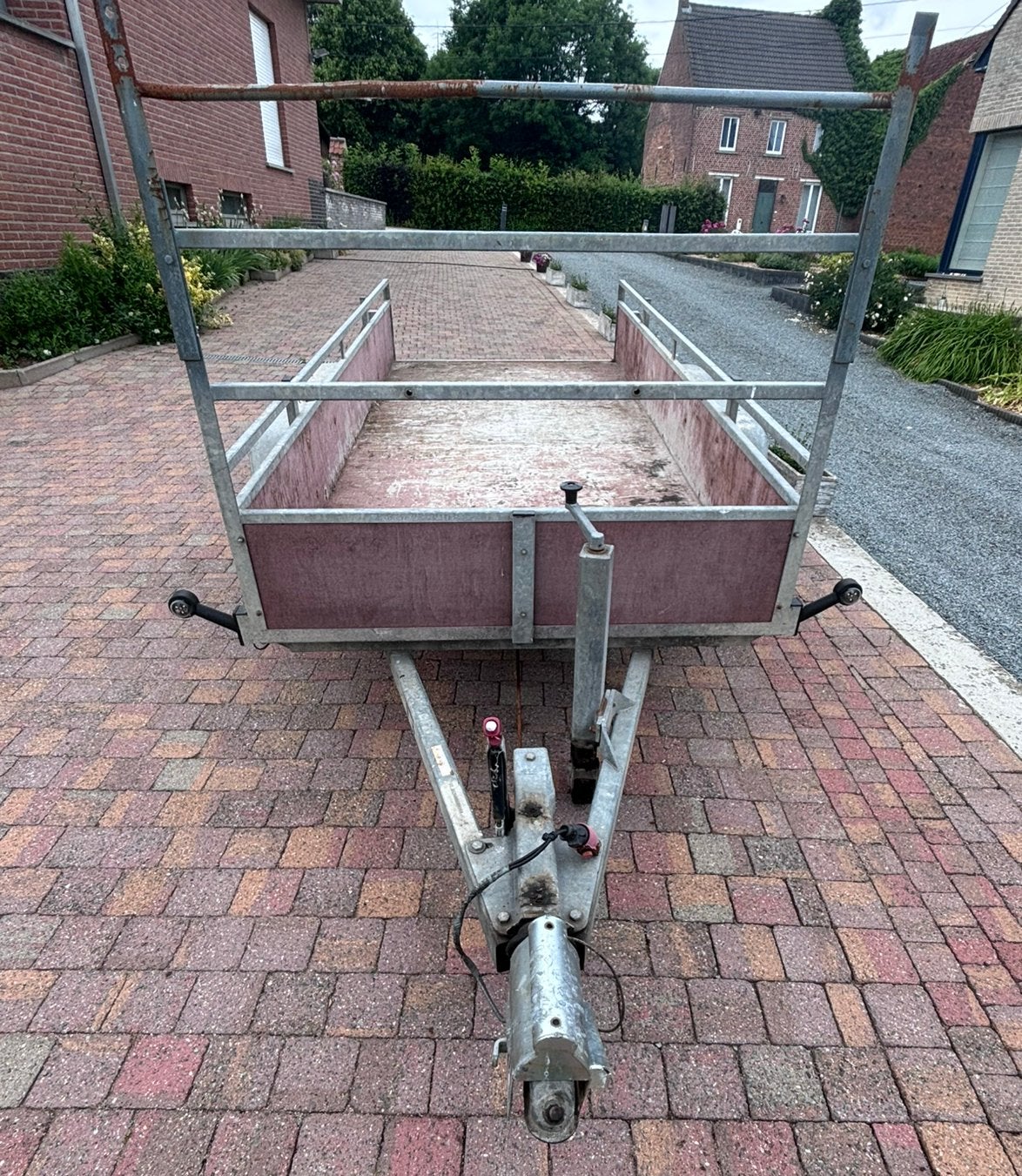 Te koop: Anssems BS2000 dubbelas aanhangwagen, Auto diversen, Ophalen, Gebruikt