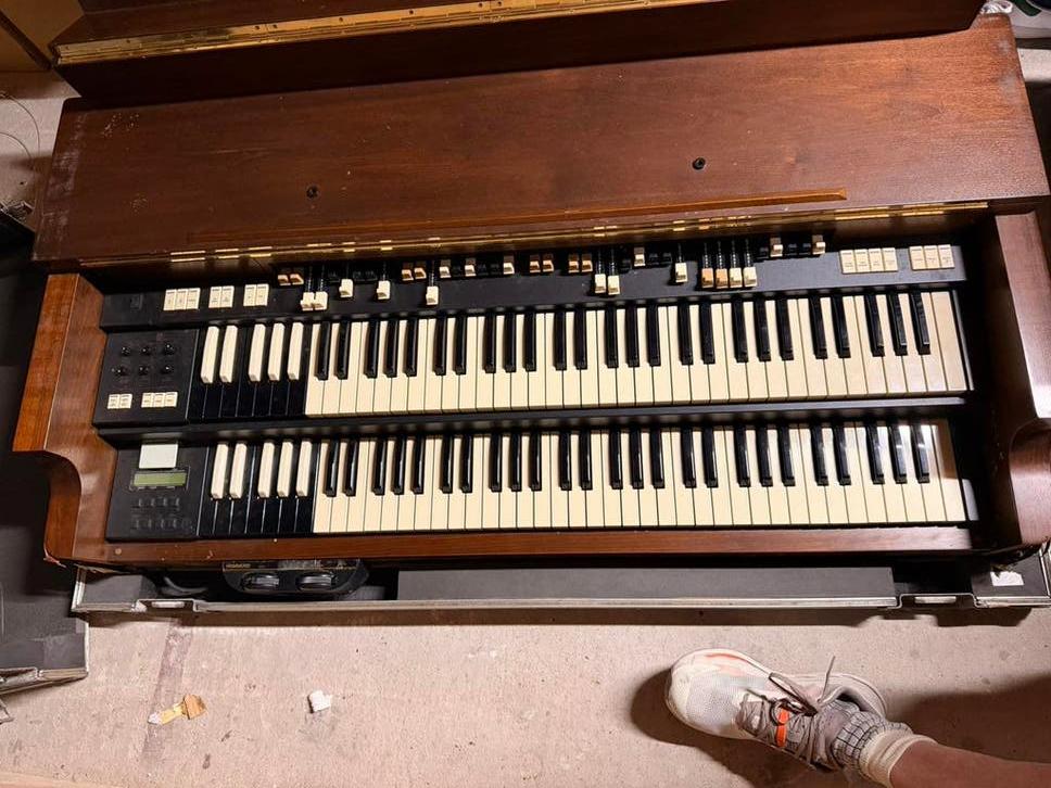 Hammond XB-3 avec Leslie 302c, Enlèvement, Comme neuf, Orgue