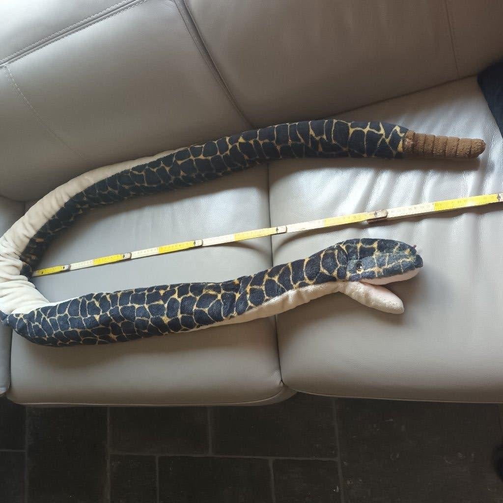 peluche serpent (de + de 2 m de long !), Kinderen en Baby's, Speelgoed | Knuffels en Pluche, Gebruikt, Overige typen, Ophalen of Verzenden