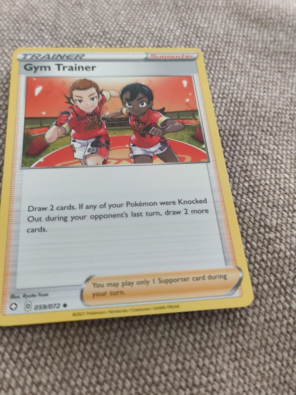 Trainer Gym, Verzenden, Nieuw, Losse kaart