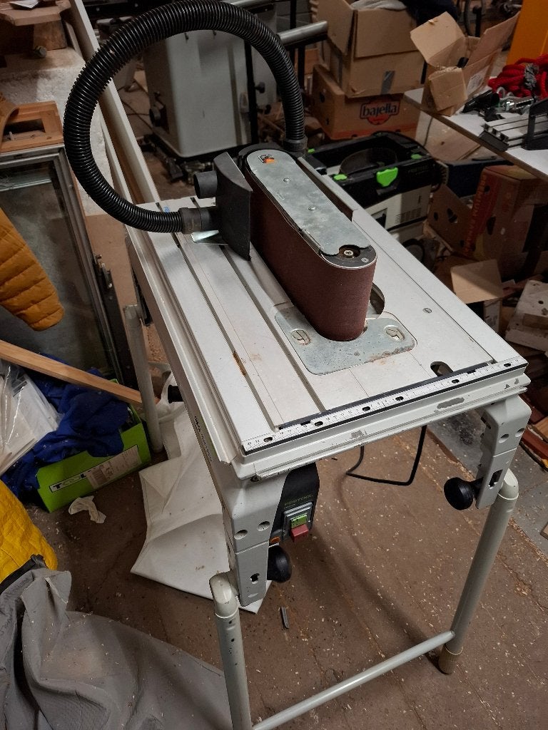 festool cms met cmb120 bandschuurmodule, Doe-het-zelf en Bouw, Ophalen, Zo goed als nieuw, Festool